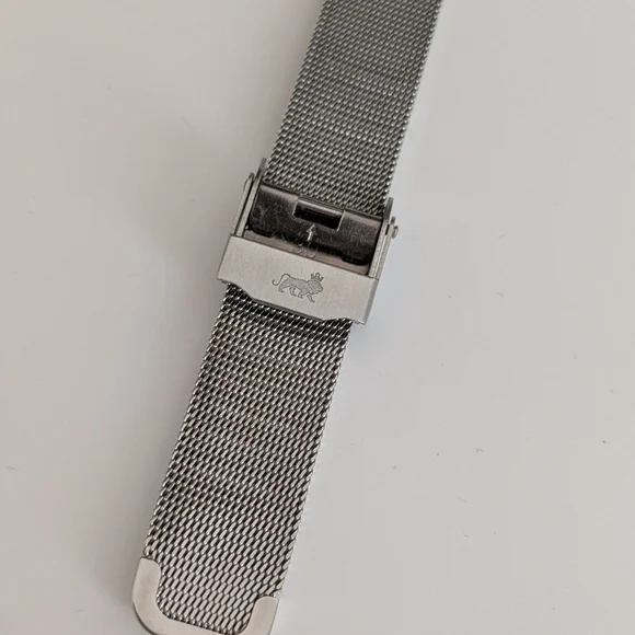 Silver Mesh Strap Watch - Picture 3 of 7